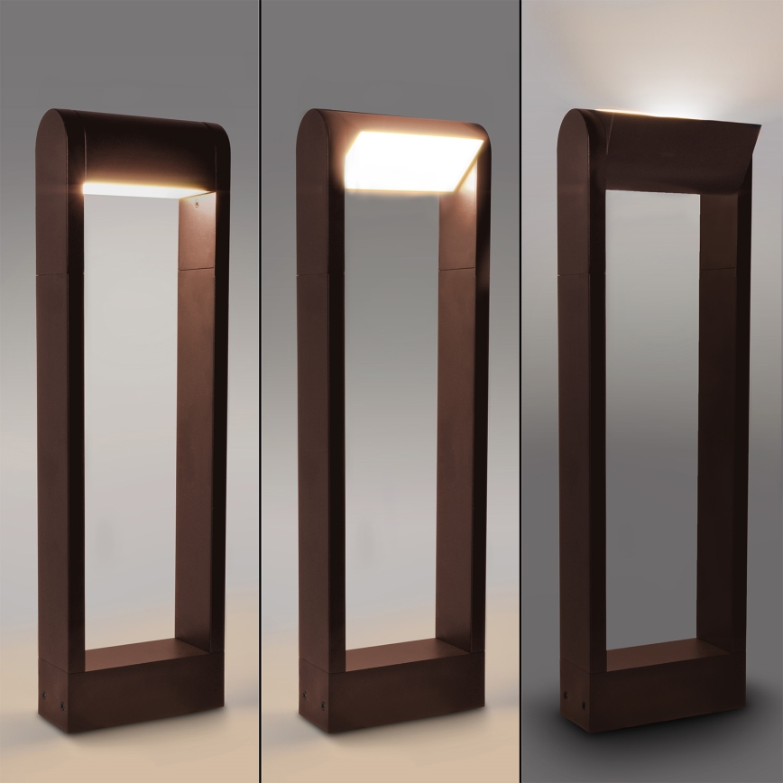 Brilagi - LED-Außenleuchte CROTONE LED/7W/230V braun IP54 50 cm