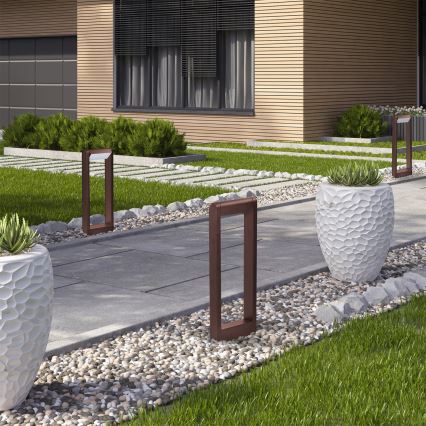 Brilagi - LED-Außenleuchte CROTONE LED/7W/230V braun IP54 50 cm