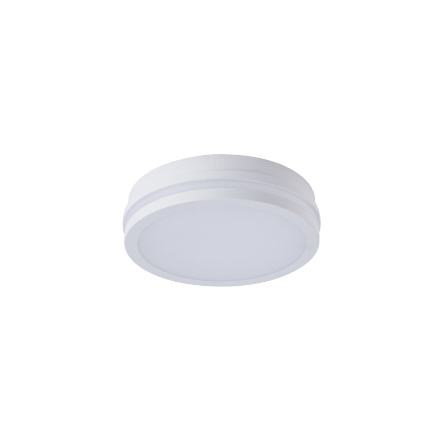 Brilagi - LED Außen-Deckenleuchte mit Sensor BENE LED/18W/230V Ø 21,5 cm weiß IP54