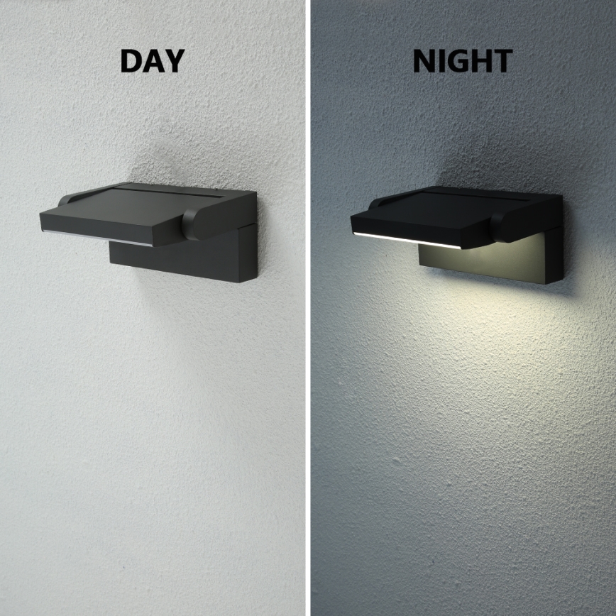 BRILAGI - LED Außenwandleuchte ANKLE LED/12W/230V IP65 schwarz