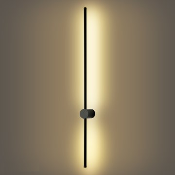 Brilagi - LED Außenwandleuchte AURA LED/20W/230V 3000K IP54 97 cm schwarz