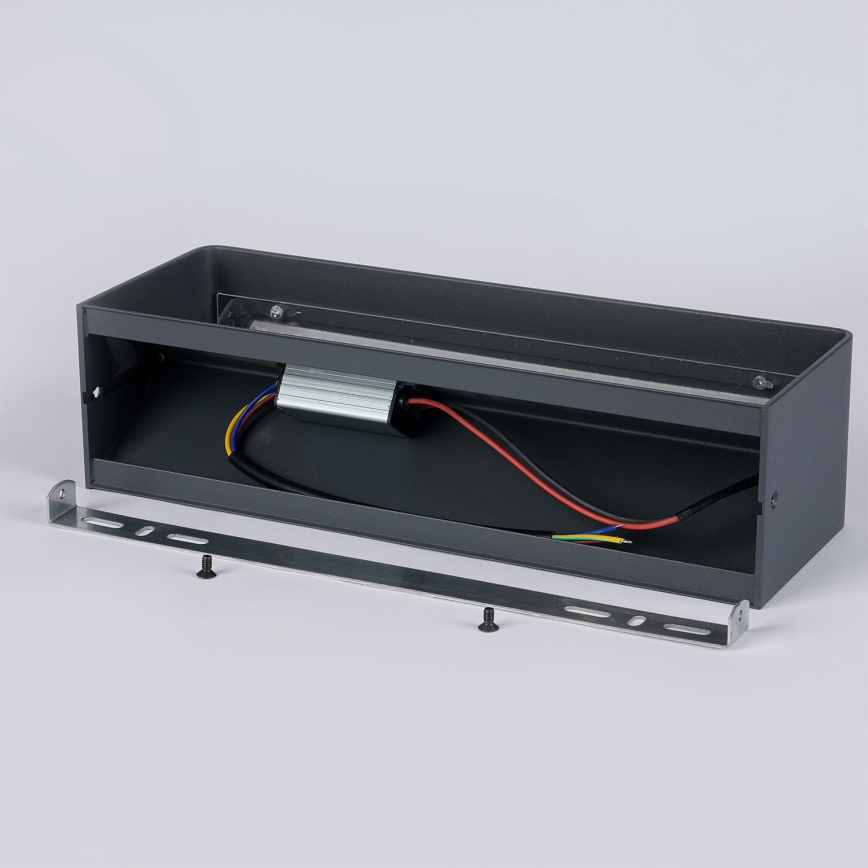Brilagi - LED-Außenwandleuchte DONNANI LED/12W/230V 30 cm Anthrazit IP44