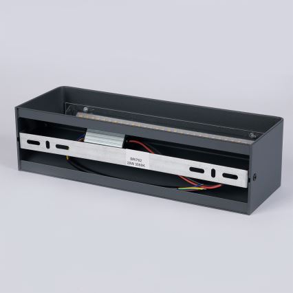 Brilagi - LED-Außenwandleuchte DONNANI LED/12W/230V 30 cm Anthrazit IP44