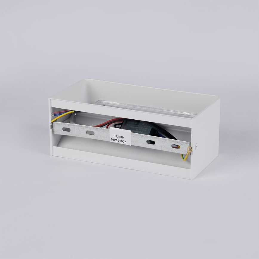 Brilagi - LED Außenwandleuchte DONNANI LED/7W/230V weiß IP44