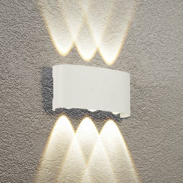 Brilagi - LED-Außenwandleuchte FLAREBOX LED/6W/230V weiß IP65