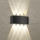 Brilagi - LED-Außenwandleuchte FLAREBOX LED/8W/230V schwarz IP65