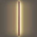 Brilagi - LED-Außenwandleuchte LINEAR, 32 W, 230 V, 3000 K, IP65, 140 cm, braun, Ra 90