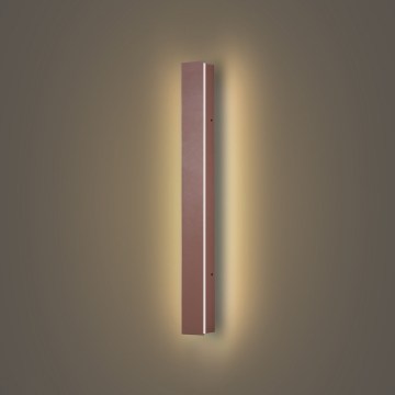 Brilagi - LED-Außenwandleuchte LINEAR LED/12W/230V 3000K IP65 50 cm braun CRI 90