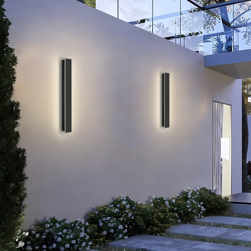 Brilagi - LED-Außenwandleuchte LINEAR LED/12W/230V 4000K IP65 50 cm schwarz