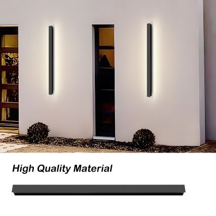 Brilagi - LED Außenwandleuchte LINEAR LED/22W/230V 4000K IP65 100 cm schwarz