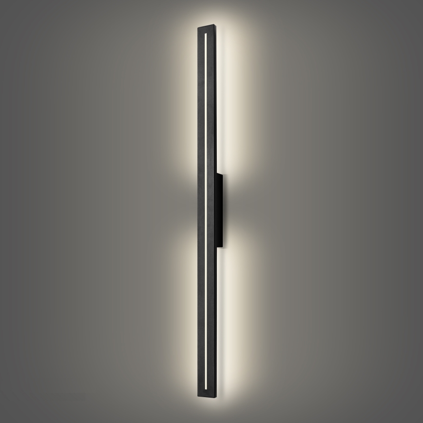Brilagi - LED Außenwandleuchte LINEO LED/24W/230V 4000K IP65 100 cm schwarz