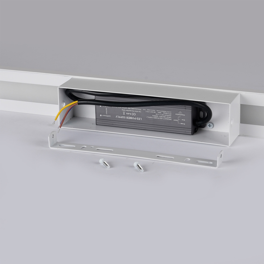 Brilagi - LED-Außenwandleuchte LUNA LED/30W/230V 3000K IP65 150 cm weiß CRI 90