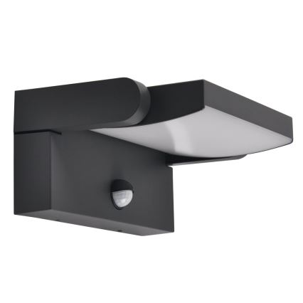 Brilagi - LED Außenwandleuchte mit Sensor ANKLE LED/18W/230V 4000K IP65 Anthrazit