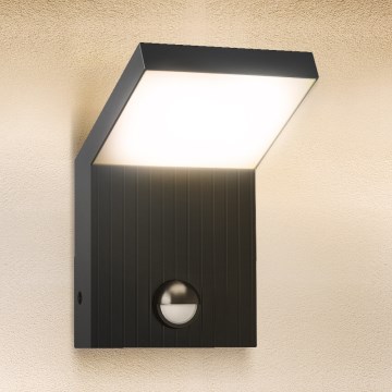 Brilagi - LED-Außenwandleuchte mit Sensor RIANO LED/8W/230V anthrazit IP65