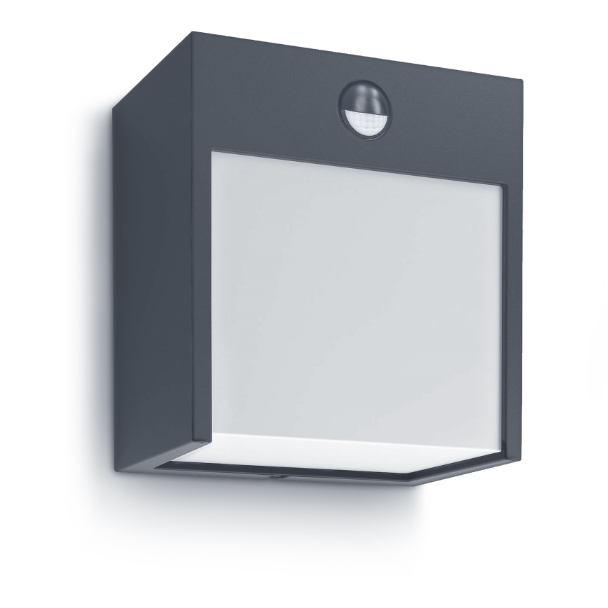 Brilagi - LED Außenwandleuchte mit Sensor TERNI LED/12W/230V Anthrazit IP44