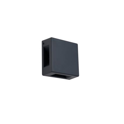 Brilagi - LED Außenwandleuchte QUADRAY LED/6W/230V anthrazit IP54