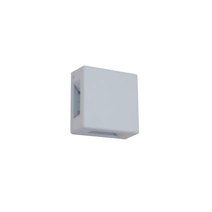 Brilagi - LED Außenwandleuchte QUADRAY LED/6W/230V weiß IP54
