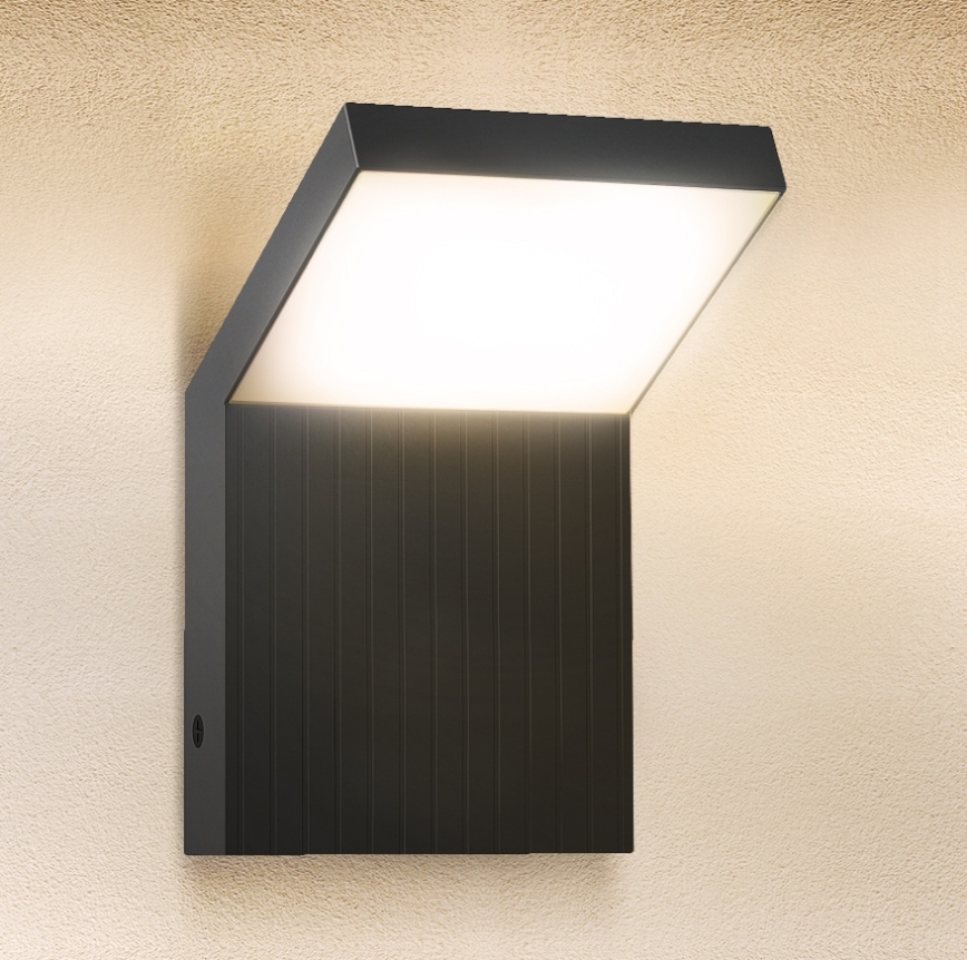 Brilagi - LED-Außenwandleuchte RIANO LED/8W/230V anthrazit IP65