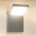 Brilagi - LED Außenwandleuchte RIANO LED/8W/230V silber IP65