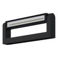 Brilagi - LED-Außenwandleuchte SALERNO LED/12W/230V 35,5 cm schwarz IP65