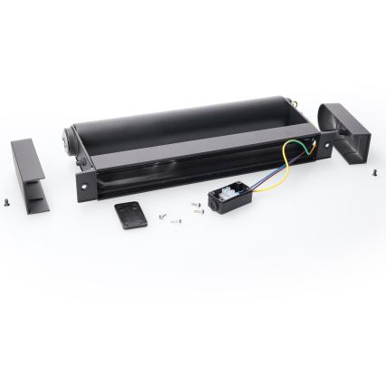Brilagi - LED-Außenwandleuchte SALERNO LED/12W/230V 35,5 cm schwarz IP65