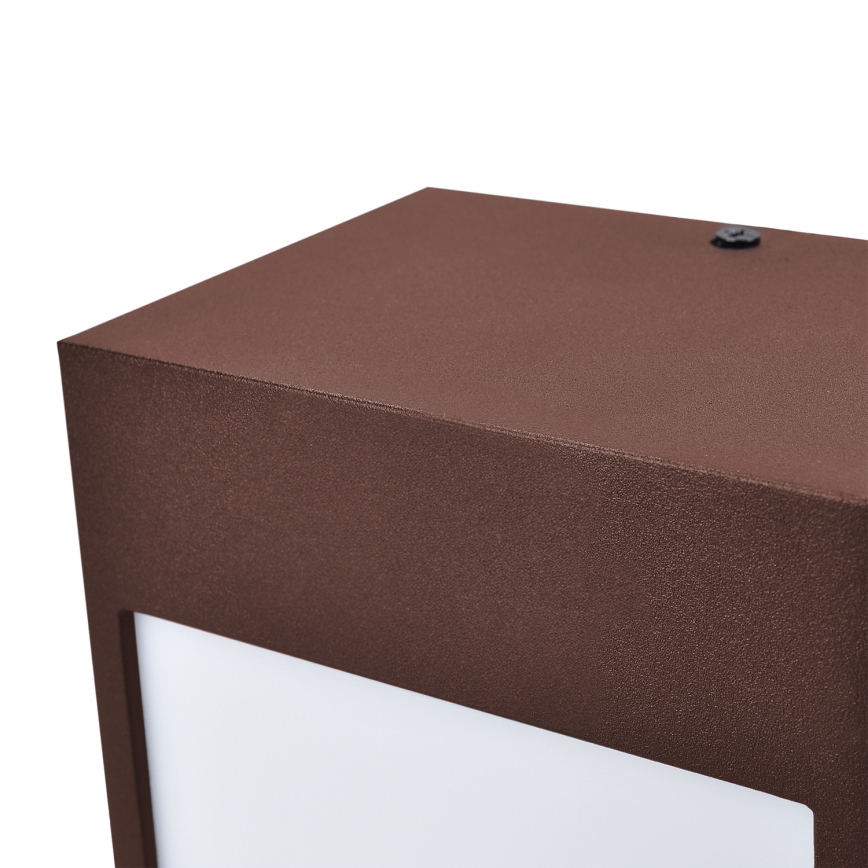 Brilagi - LED-Außenwandleuchte TERNI LED/12W/230V braun IP44