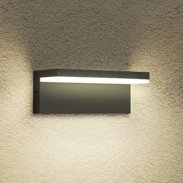 Brilagi - LED-Außenwandleuchte TESSI LED/10W/230V schwarz IP54
