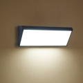 Brilagi - LED-Außenwandleuchte TRIANGLE/42W/230V 3000/4000/6500K schwarz IP65