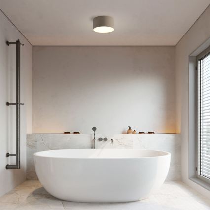 Brilagi - LED-Badezimmer-Deckenleuchte FORIS LED/14W/230V Ø 12 cm beige IP44