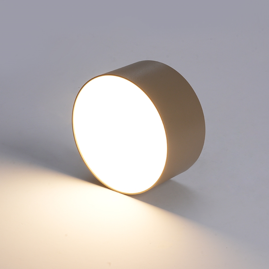 Brilagi - LED-Badezimmer-Deckenleuchte FORIS LED/14W/230V Ø 12 cm beige IP44