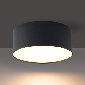 Brilagi - LED-Badezimmer-Deckenleuchte FORIS LED/20W/230V Ø 15 cm schwarz IP44