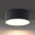 Brilagi - LED-Badezimmer-Deckenleuchte FORIS LED/20W/230V Ø 15 cm schwarz IP44