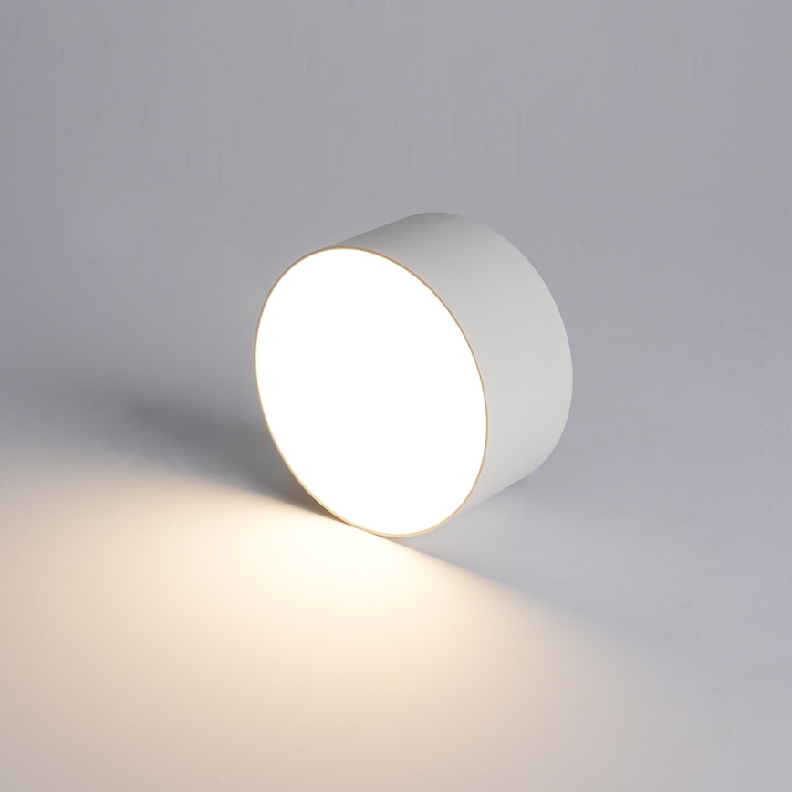 Brilagi - LED-Badezimmer-Deckenleuchte FORIS LED/9W/230V Ø 9 cm weiß IP44