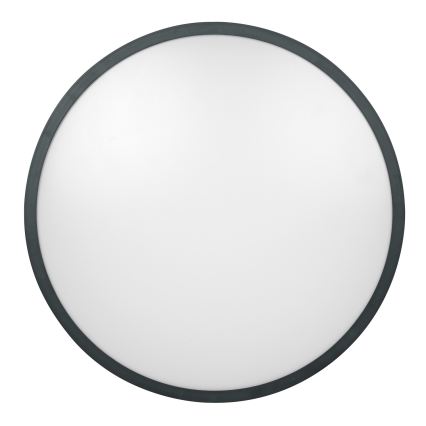 Brilagi - LED Badezimmer-Deckenleuchte mit Sensor ZENNA LED/24W/230V Ø 35 cm IP44 anthrazit + Fernbedienung