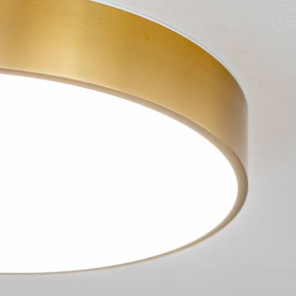 BRILAGI - LED Badezimmer-Deckenleuchte POOL LED/36W/230V 3000/4000/5500K Ø 40 cm IP54 goldfarben