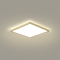 Brilagi - LED Badezimmer-Deckenleuchte ULTRA SLIM LED/18W/230V 30x30 cm goldfarben IP54