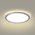 Brilagi - LED Badezimmer-Deckenleuchte ULTRA SLIM LED/24W/230V Ø 42 cm Silber IP54