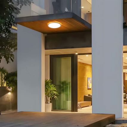 Brilagi - LED-Badezimmer-Deckenleuchte ULTRA SLIM LED/12W/230V Ø22,5 cm Roségold IP54