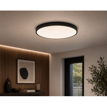 BRILAGI - LED Badezimmer-Deckenleuchte ZENNA LED/24W/230V Ø 35 cm IP44 schwarz