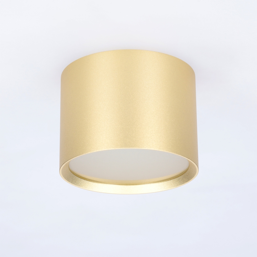 BRILAGI - LED-Badezimmer-Einbauleuchte SMOOTH 1xGX53/15W/230V 60x82 mm goldfarben IP54