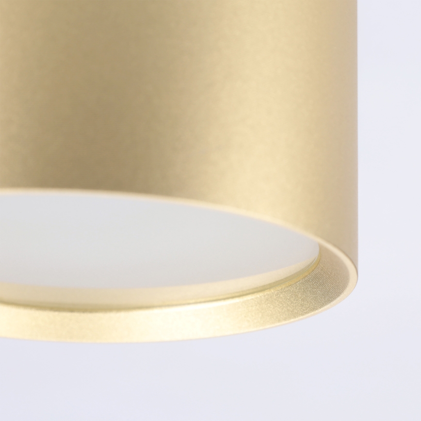 BRILAGI - LED-Badezimmer-Einbauleuchte SMOOTH 1xGX53/15W/230V 60x82 mm goldfarben IP54