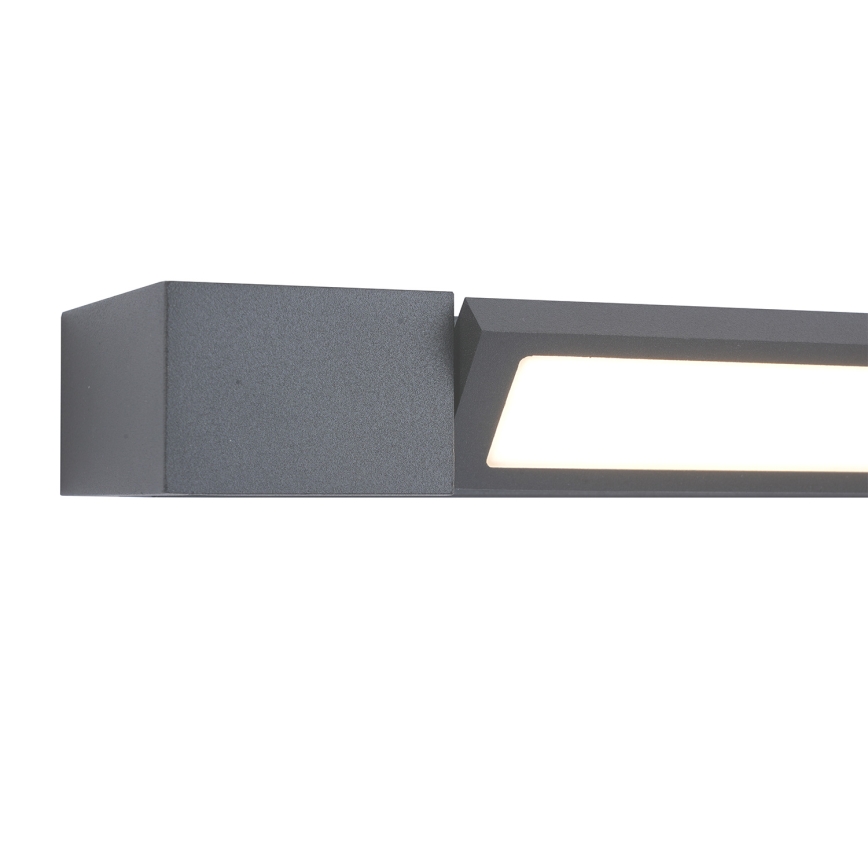 Brilagi - AQUA LINE LED-Spiegelbeleuchtung für das Badezimmer LED/12W/230V 45 cm IP44 Anthrazit CRI 90