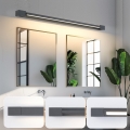 Brilagi - LED-Badezimmer-Spiegelbeleuchtung AQUA LINE LED/36W/230V 120 cm IP44 anthrazit CRI 90