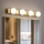 Brilagi - LED Badezimmer-Spiegelleuchte HOLLYWOOD 4xLED/3W/230V 53 cm IP44 gold