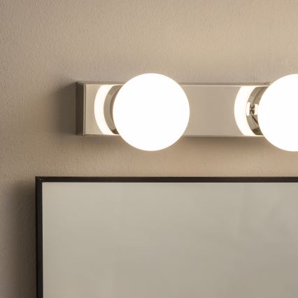 Brilagi - LED-Badspiegelleuchte HOLLYWOOD 4xLED/3W/230V 53 cm IP44 Hochglanzchrom