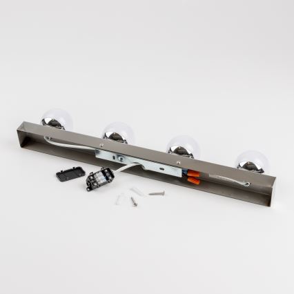 Brilagi - LED-Badspiegelleuchte HOLLYWOOD 4xLED/3W/230V 53 cm IP44 Hochglanzchrom