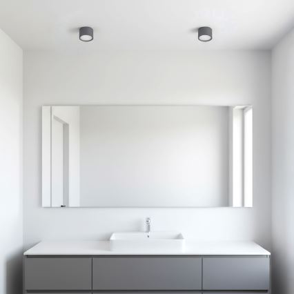 BRILAGI - LED Badezimmer-Spot SMOOTH 1xGX53/15W/230V 60x82 mm Anthrazit IP54