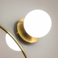 Brilagi - LED-Badezimmer-Wandleuchte BALL LED/6W/230V 3000/4000/6500K IP44 goldfarben