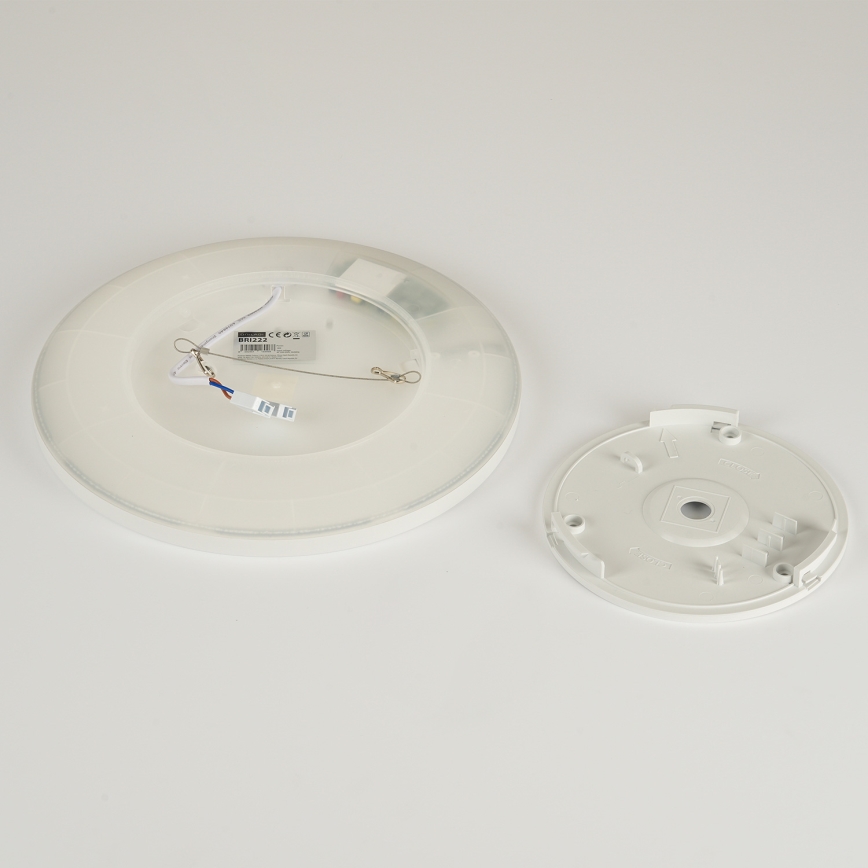 Brilagi - LED-Deckenleuchte für Badezimmer ULTRA SLIM LED/12W/230V d 22,5 cm weiß IP54