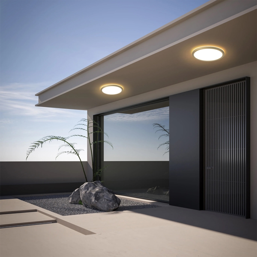Brilagi - LED-Badezimmer-Deckenleuchte ULTRA SLIM LED/18W/230V Ø 30 cm gold IP54